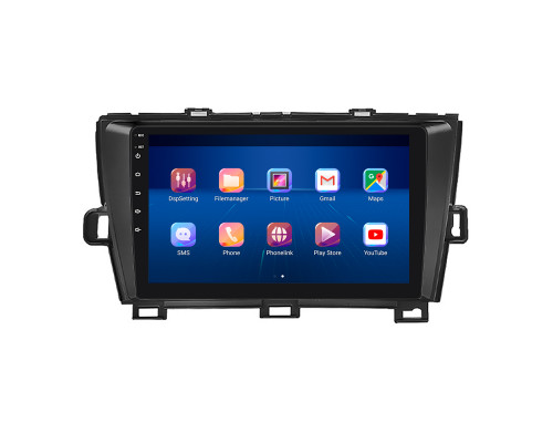 Штатная магнитола Lesko для Toyota Prius III (XW30) 2009-2011 экран 9" 4/64Gb 4G Wi-Fi GPS Top