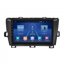 Штатная магнитола Lesko для Toyota Prius III Рестайлинг (XW30) 2011-2015 экран 9" 2/32Gb 4G Wi-Fi GPS Top