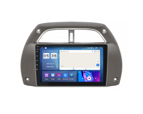 Штатная магнитола Lesko для Toyota RAV4 II (XA20) 2000-2003 экран 9" 2/32Gb CarPlay 4G Wi-Fi GPS Prime