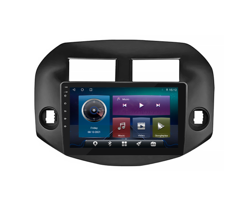 Штатная магнитола Lesko для Toyota RAV4 III (XA30) 2005-2010 экран 10" 4/64Gb 4G Wi-Fi GPS Top