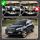 Штатная магнитола Lesko для Toyota RAV4 III (XA30) Рестайлинг 2010-2016 экран 9" 2/32Gb Wi-Fi GPS Base
