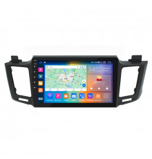 Штатная магнитола Lesko для Toyota RAV4 IV (CA40) 2012-2015 экран 10" 2/32Gb CarPlay 4G Wi-Fi GPS Prime