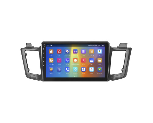 Штатная магнитола Lesko для Toyota RAV4 IV (CA40) Рестайлинг 2015-2019 экран 10" 4/64Gb CarPlay 4G Wi-Fi GPS Prime