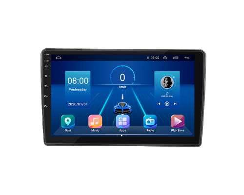 Штатная магнитола Lesko для Toyota RAV4 IV (CA40) Рестайлинг 2015-2019 экран 10" 6/128Gb 4G Wi-Fi GPS Top