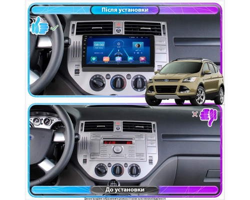 Штатная магнитола Lesko для Toyota RAV4 IV (CA40) Рестайлинг 2015-2019 экран 10" 6/128Gb 4G Wi-Fi GPS Top