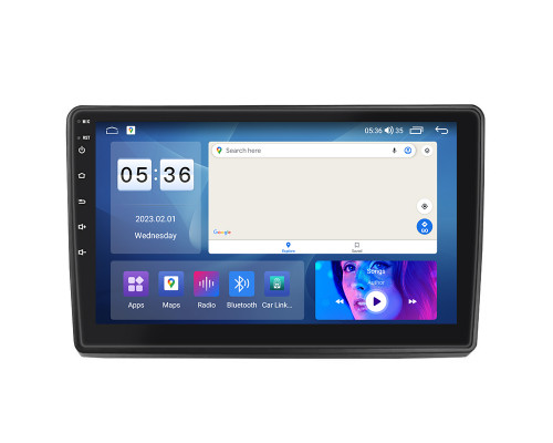 Штатная магнитола Lesko для Toyota Sienna II Рестайлинг 2005-2010 экран 9" 2/32Gb CarPlay 4G Wi-Fi GPS Prime