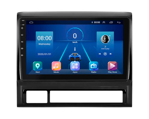 Штатная магнитола Lesko для Toyota Tacoma II Рестайлинг 2011-2015 экран 9" 6/128Gb 4G Wi-Fi GPS Top
