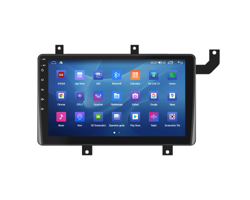 Штатная магнитола Lesko для Toyota Tacoma III 2015-н.в. экран 9" 4/64Gb CarPlay 4G Wi-Fi GPS Prime