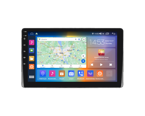 Штатная магнитола Lesko для Toyota Tundra I Рестайлинг 2002-2006 экран 9" 4/64Gb CarPlay 4G Wi-Fi GPS Prime