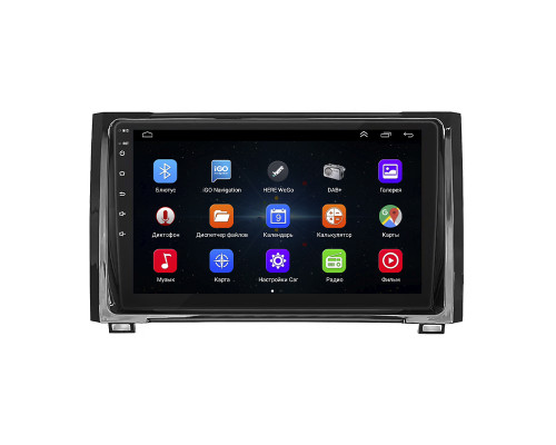 Штатная магнитола Lesko для Toyota Tundra II Рестайлинг 2013-2021 экран 9" 1/16Gb Wi-Fi GPS Base