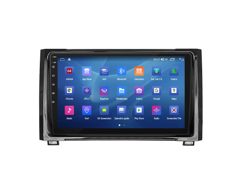 Штатная магнитола Lesko для Toyota Tundra II Рестайлинг 2013-2021 экран 9" 2/32Gb CarPlay 4G Wi-Fi GPS Prime