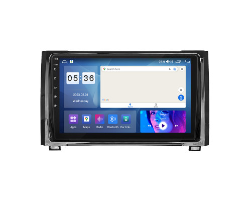 Штатная магнитола Lesko для Toyota Tundra II Рестайлинг 2013-2021 экран 9" 4/64Gb CarPlay 4G Wi-Fi GPS Prime