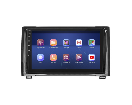 Штатная магнитола Lesko для Toyota Tundra II Рестайлинг 2013-2021 экран 9" 6/128Gb 4G Wi-Fi GPS Top