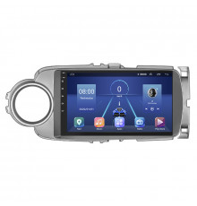 Штатная магнитола Lesko для Toyota Yaris III 2010-2014 экран 9" 4/64Gb 4G Wi-Fi GPS Top