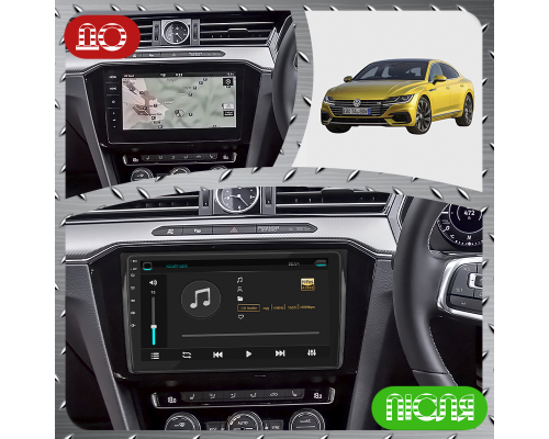 Штатная магнитола Lesko для Volkswagen Arteon I 2017-2020 экран 9" 2/32Gb Wi-Fi GPS Base