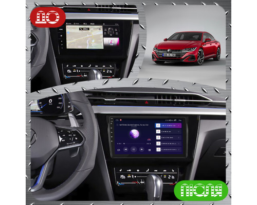 Штатная магнитола Lesko для Volkswagen Arteon I Рестайлинг 2020-н.в. экран 9" 4/64Gb CarPlay 4G Wi-Fi GPS Prime