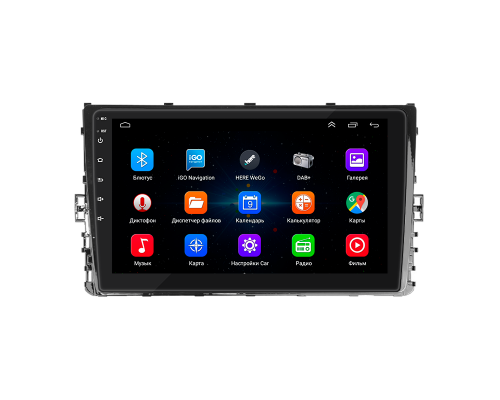 Штатная магнитола Lesko для Volkswagen Bora IV 2018-н.в. экран 9" 1/16Gb Wi-Fi GPS Base
