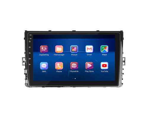 Штатная магнитола Lesko для Volkswagen Bora IV 2018-н.в. экран 9" 4/64Gb 4G Wi-Fi GPS Top