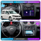 Штатная магнитола Lesko для Volkswagen Caddy III 2004-2010 экран 10" 2/32Gb 4G Wi-Fi GPS Top