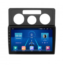 Штатная магнитола Lesko для Volkswagen Caddy III 2004-2010 экран 10" 4/64Gb 4G Wi-Fi GPS Top
