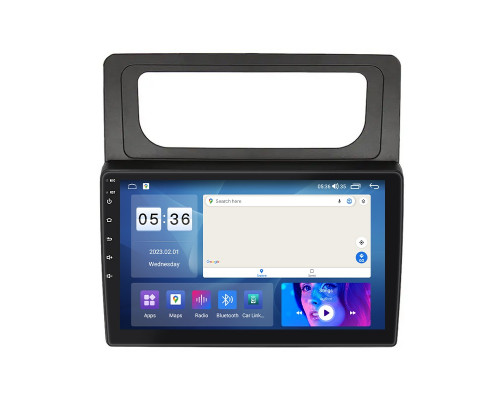 Штатная магнитола Lesko для Volkswagen Caddy III Рестайлинг 2010-2015 экран 10" 2/32Gb CarPlay 4G Wi-Fi GPS Prime