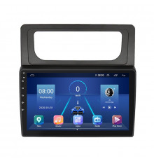 Штатная магнитола Lesko для Volkswagen Caddy III Рестайлинг 2010-2015 экран 10" 2/32Gb 4G Wi-Fi GPS Top