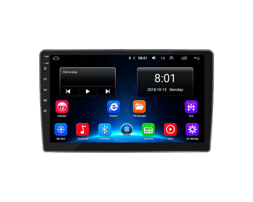 Штатная магнитола Lesko для Volkswagen Caddy IV 2015-2020 экран 10" 2/32Gb Wi-Fi GPS Base