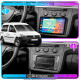 Штатная магнитола Lesko для Volkswagen Caddy IV 2015-2020 экран 10" 4/64Gb CarPlay 4G Wi-Fi GPS Prime