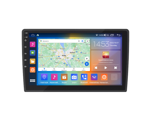 Штатная магнитола Lesko для Volkswagen Caravelle T5 2003-2009 экран 10" 4/64Gb CarPlay 4G Wi-Fi GPS Prime
