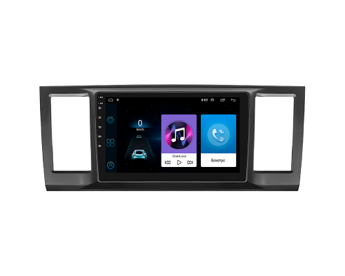 Штатная магнитола Lesko для Volkswagen Caravelle T6 2015-2020 экран 9" 1/16Gb Wi-Fi GPS Base