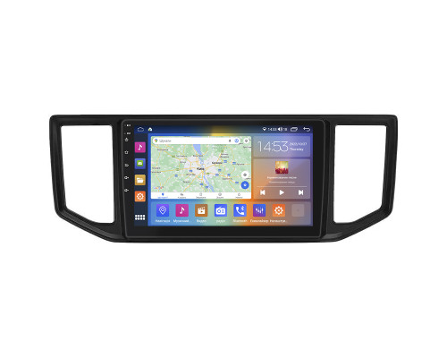 Штатная магнитола Lesko для Volkswagen Crafter II 2017-н.в. экран 10" 4/64Gb CarPlay 4G Wi-Fi GPS Prime