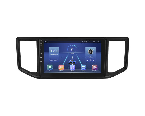 Штатная магнитола Lesko для Volkswagen Crafter II 2017-н.в. экран 10" 2/32Gb 4G Wi-Fi GPS Top