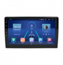Штатная магнитола Lesko для Volkswagen Eos I Рестайлинг 2010-2015 экран 10" 6/128Gb 4G Wi-Fi GPS Top