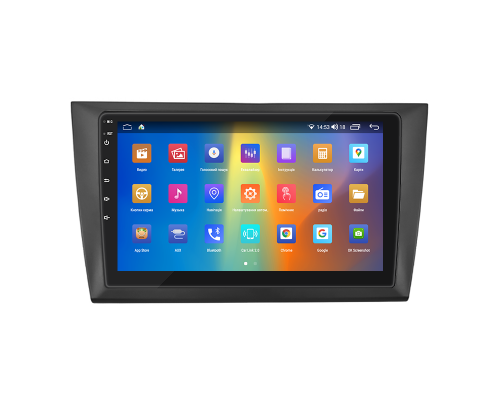 Штатная магнитола Lesko для Volkswagen Golf VI 2008-2012 экран 9" 4/64Gb CarPlay 4G Wi-Fi GPS Prime