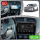 Штатная магнитола Lesko для Volkswagen Golf VII 2012-2017 экран 10" 6/128Gb 4G Wi-Fi GPS Top