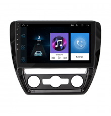 Штатная магнитола Lesko для Volkswagen Jetta VI Рестайлинг 2014-2018 экран 10" 1/16Gb Wi-Fi GPS Base