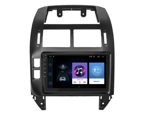 Штатная магнитола Lesko для Volkswagen Polo IV 2001-2005 экран 9" 1/16Gb Wi-Fi GPS Base