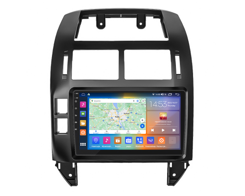 Штатная магнитола Lesko для Volkswagen Polo IV Рестайлинг 2005-2009 экран 9" 2/32Gb CarPlay 4G Wi-Fi GPS Prime