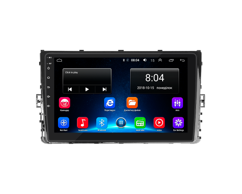 Штатная магнитола Lesko для Volkswagen Polo VI (EU Market) 2017-2021 экран 9" 2/32Gb Wi-Fi GPS Base
