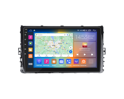 Штатная магнитола Lesko для Volkswagen Polo VI (EU Market) 2017-2021 экран 9" 2/32Gb CarPlay 4G Wi-Fi GPS Prime