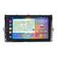 Штатная магнитола Lesko для Volkswagen Polo VI (EU Market) 2017-2021 экран 9" 4/64Gb CarPlay 4G Wi-Fi GPS Prime