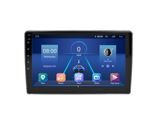 Штатная магнитола Lesko для Volkswagen Scirocco R I Рестайлинг 2014-2017 экран 10" 6/128Gb 4G Wi-Fi GPS Top