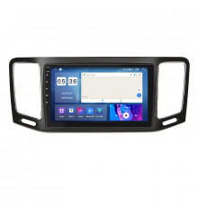 Штатная магнитола Lesko для Volkswagen Sharan II 2010-2015 экран 9" 2/32Gb CarPlay 4G Wi-Fi GPS Prime