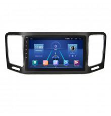Штатная магнитола Lesko для Volkswagen Sharan II 2010-2015 экран 9" 2/32Gb 4G Wi-Fi GPS Top
