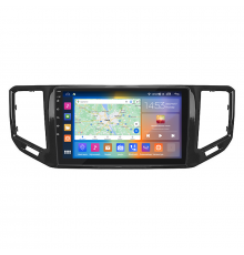 Штатная магнитола Lesko для Volkswagen Teramont I 2017-2020 экран 10" 2/32Gb CarPlay 4G Wi-Fi GPS Prime