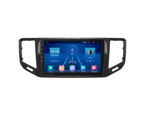 Штатная магнитола Lesko для Volkswagen Teramont I 2017-2020 экран 10" 2/32Gb 4G Wi-Fi GPS Top