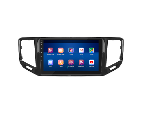 Штатная магнитола Lesko для Volkswagen Teramont I 2017-2020 экран 10" 2/32Gb 4G Wi-Fi GPS Top