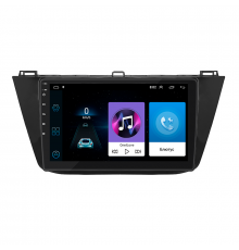 Штатная магнитола Lesko для Volkswagen Tiguan II 2016-2020 экран 10" 1/16Gb Wi-Fi GPS Base