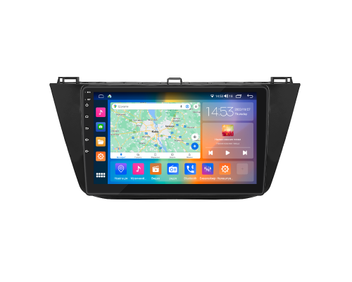Штатная магнитола Lesko для Volkswagen Tiguan II 2016-2020 экран 10" 4/64Gb CarPlay 4G Wi-Fi GPS Prime