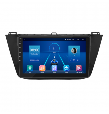 Штатная магнитола Lesko для Volkswagen Tiguan II Рестайлинг 2020-н.в. экран 10" 6/128Gb 4G Wi-Fi GPS Top